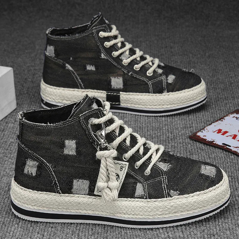 Dalton Distressed High-Tops