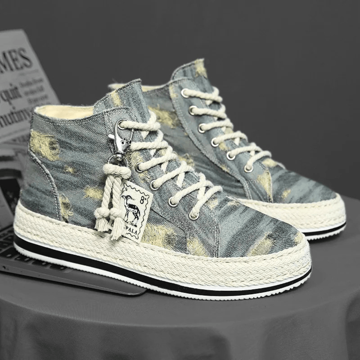 Dalton Distressed High-Tops