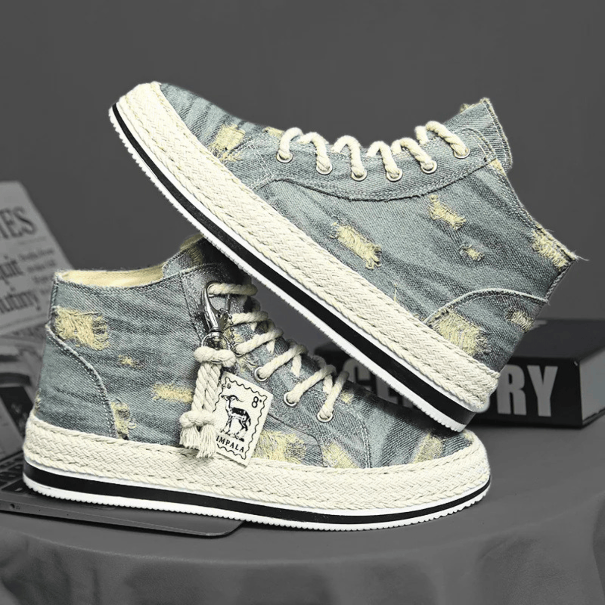 Dalton Distressed High-Tops